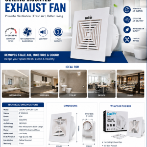 Coolair-Ceiling Exhaust