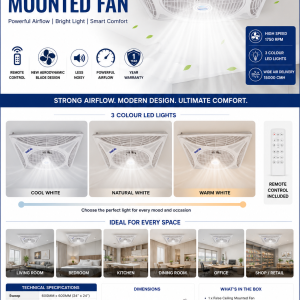 Coolair 2x2 conceal recessed